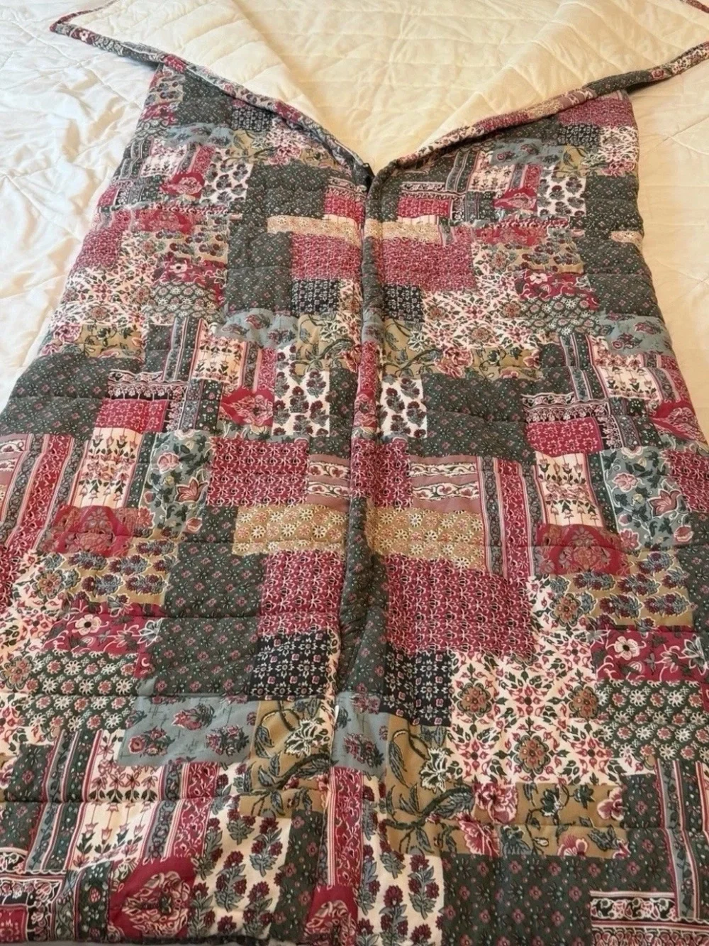 Vintage 70s Heritage Quilts Snug Sak Wearable Sleeping Bag